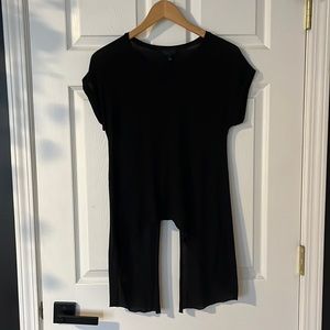 TopShop Black Light Weight Wear 2 Ways T-Shirt (0)